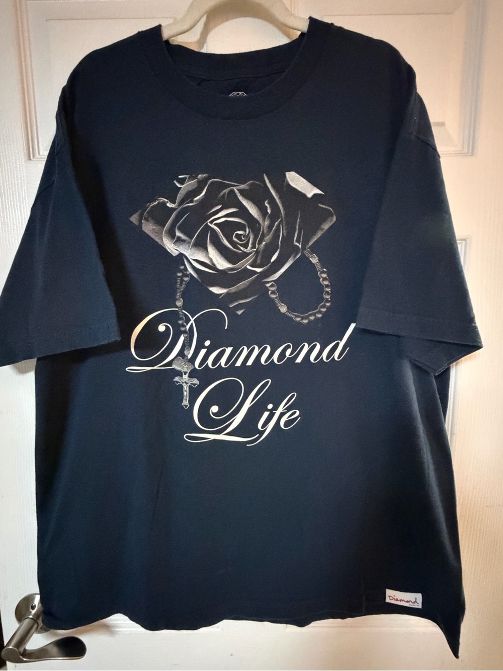 Diamond Supply Co. Black Graphic 'Diamond Life' Tee